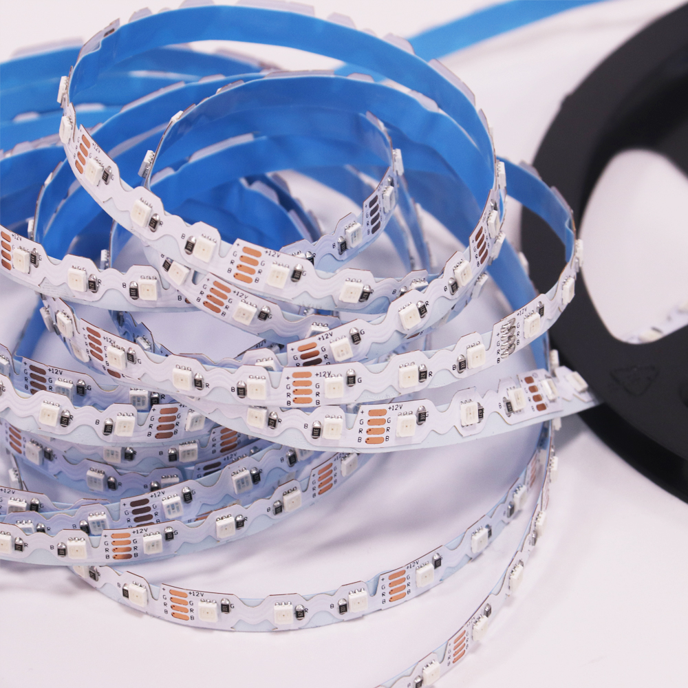 Lighting 12V IR Control Indoor Decoration 5m 10m SMD 5050 Smart Rgb Led Strip Lights for Home