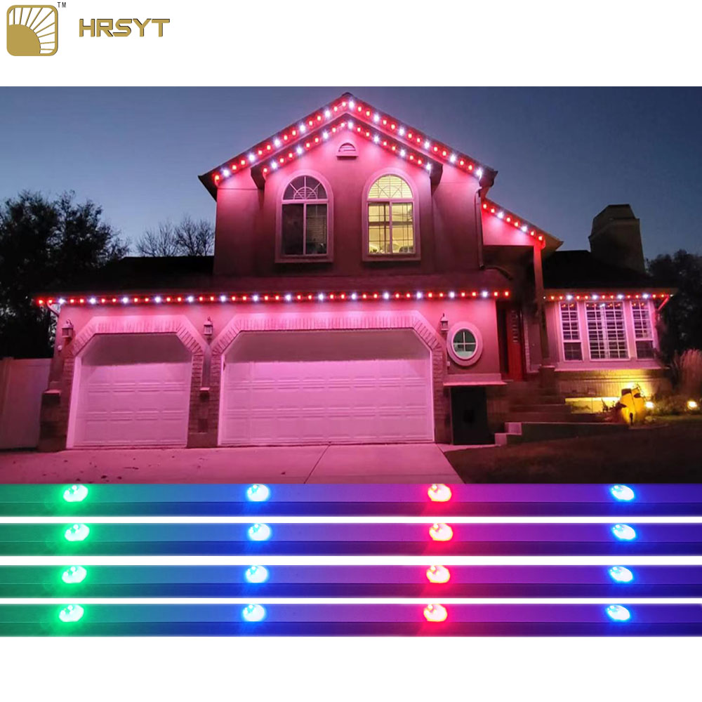 Christmas Decorations Rgbic Led Permanent Outdoor Lights String Lights DC48V Led Point Lights