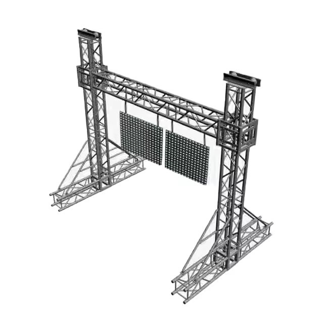 Aluminum Lighting Stage Truss System for LED Screen Exhibition Booth and Event Display