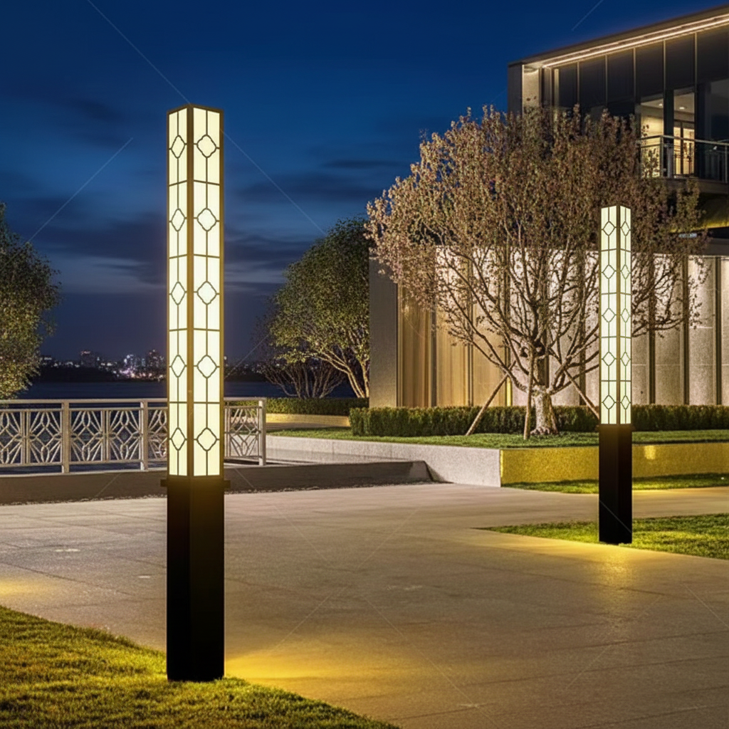 LED Aluminum Outdoor Garden Light IP65 Waterproof Landscape Decor Lighting