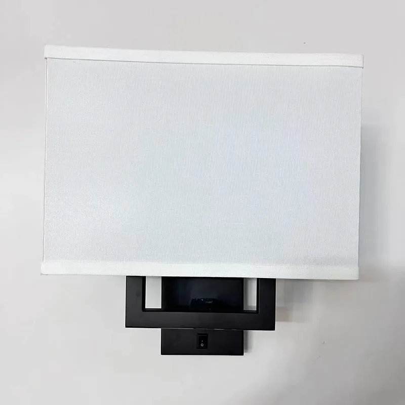 Hospitality Wall Lights Fabric Light Shade Custom Wall Lamp New Design Light 1