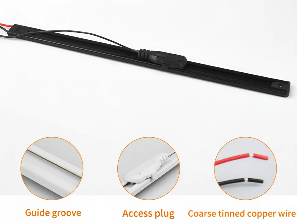 Premium Magnetic Track Light System for LED Shelf Displays