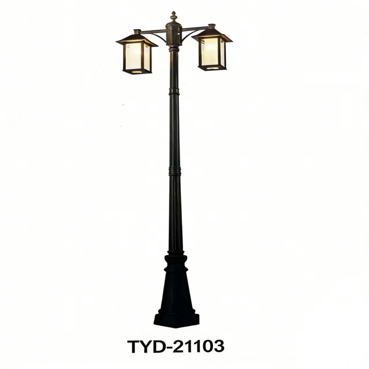 Antique Bronze Finish Decorative Vintage Courtyard Outdoor Lamp