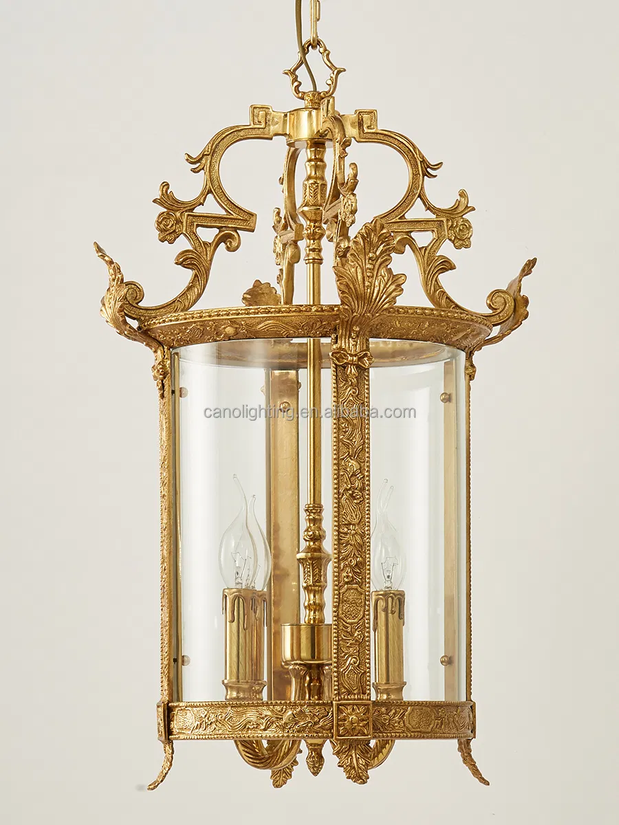 Custom European Style Vintage Lantern Lamp Detail 1