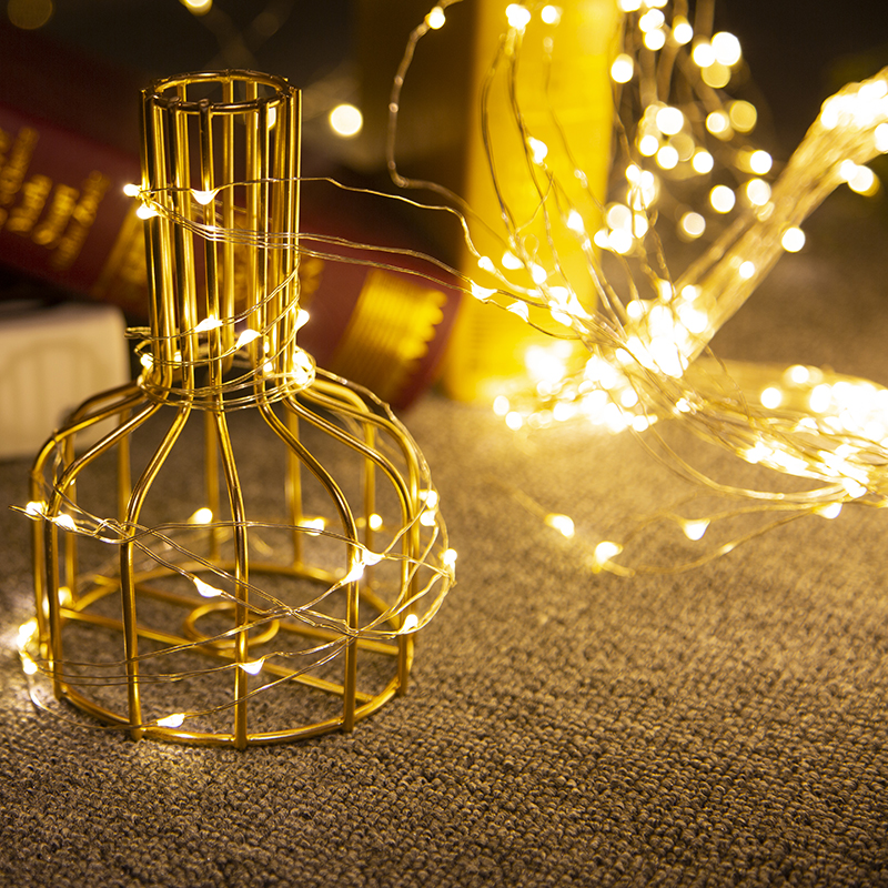 Christmas Lights With Festival Lights Led Decoration Copper Wire String Light