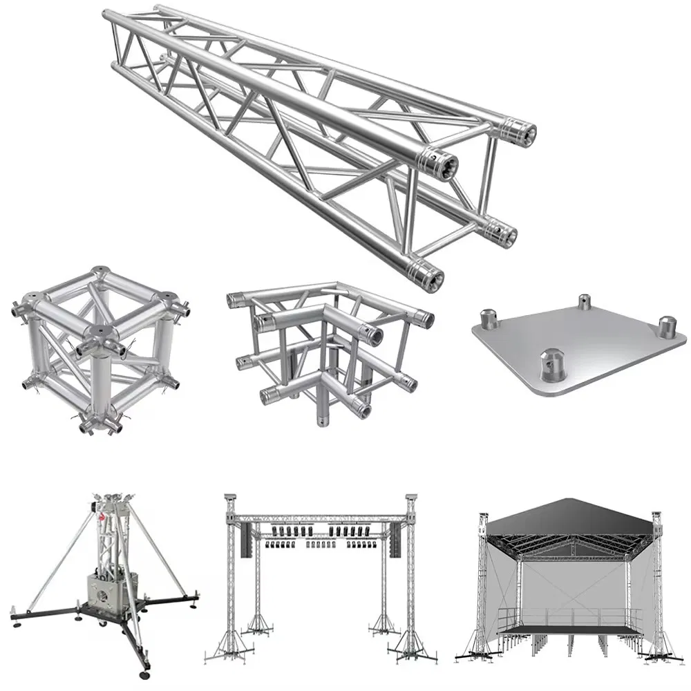 Aluminum Lighting Stage Truss System for LED Screen Exhibition Booth and Event Display