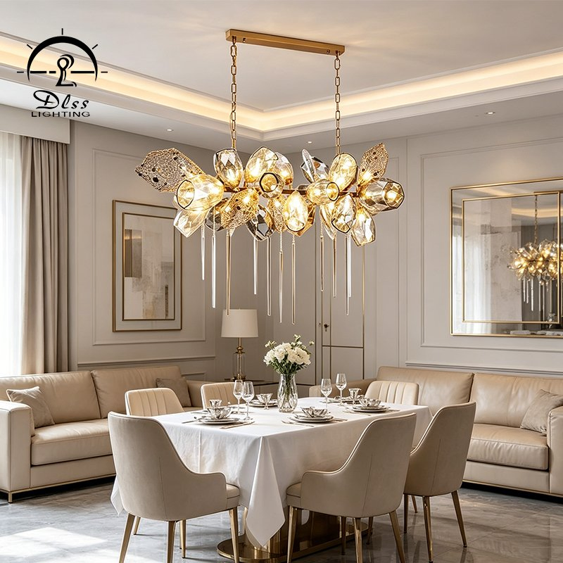 New Design Interior Chandelier Hotel Modern Decorative LED Lamp Indoor Luxury Lighting