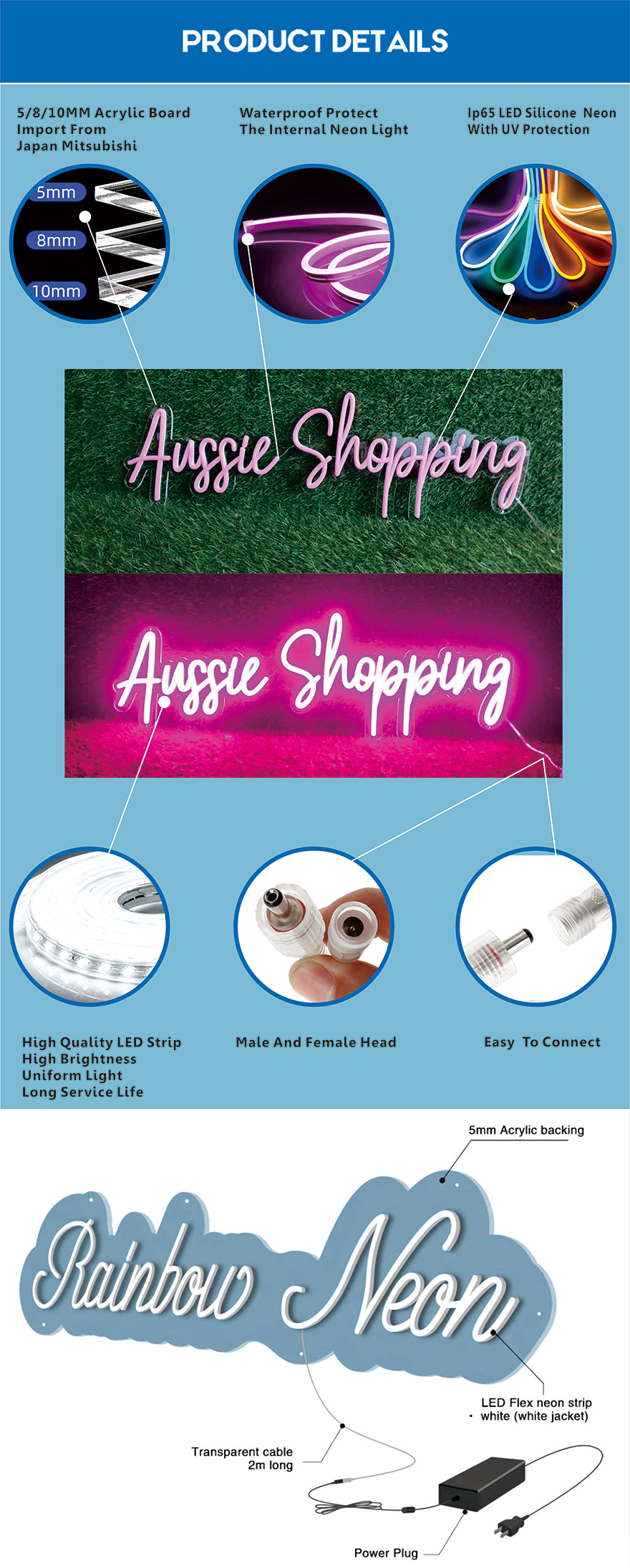 Neon Sign Display 2