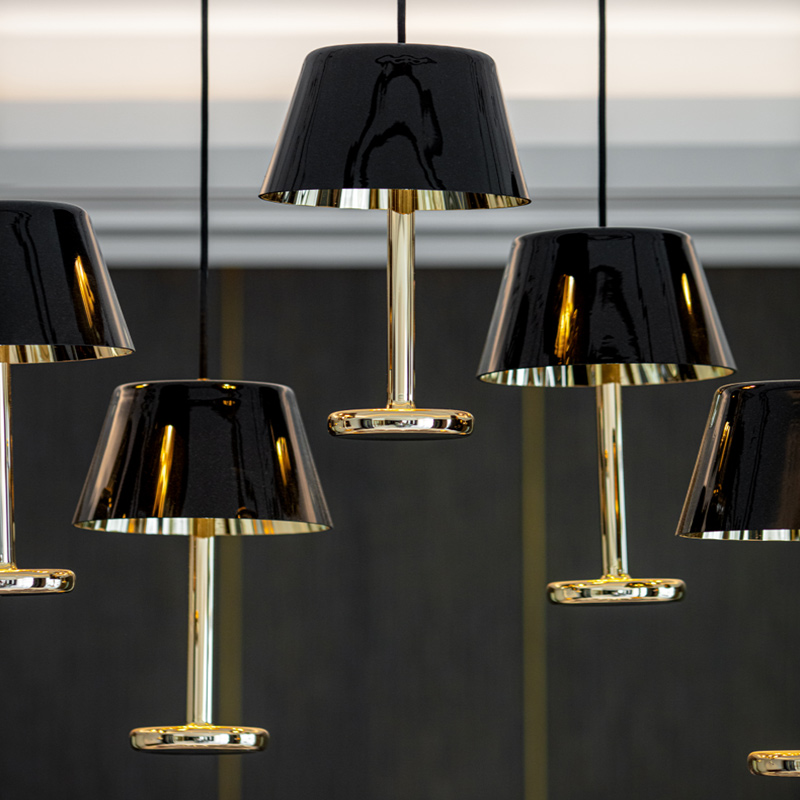 Design Art Table Light Modeling Restaurant Bar Chandelier Art Bright Coffee Shop Pendant Light
