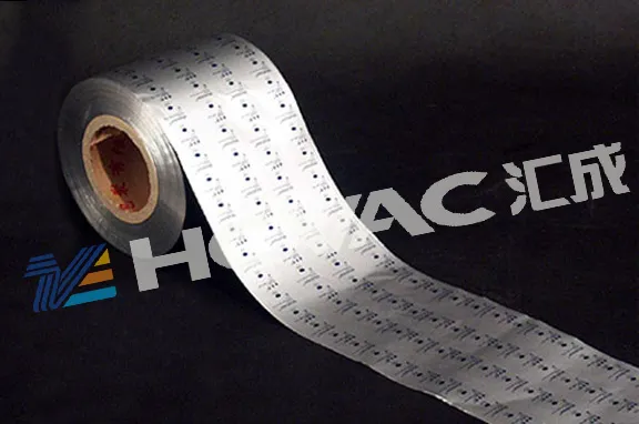 Web PVD Vacuum Coating System for Flexible Packing Paper Fabric Pet Film
