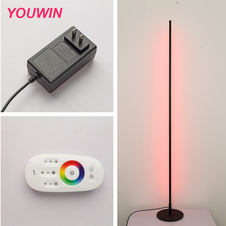 New Design App &amp; Touch Control Remote Home Decor Indoor Stand Smart Light RGB LED Floor Lamp