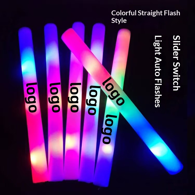 For LED Glow Stick Foam Light Stick UV Printing Eco-Friendly Festive Events Business Promotional Gift