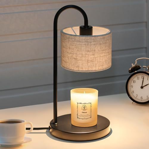 Dimmable LED Table Light with Dome Shade and Touch Control Modern Design for Aromatherapy Diffusers and Home Decor
