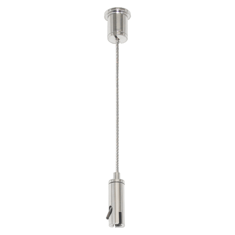Factory Price Slotted Suspension Lighting Wire Rope Hanging Kits For Strip Light Lamp For Hanging System