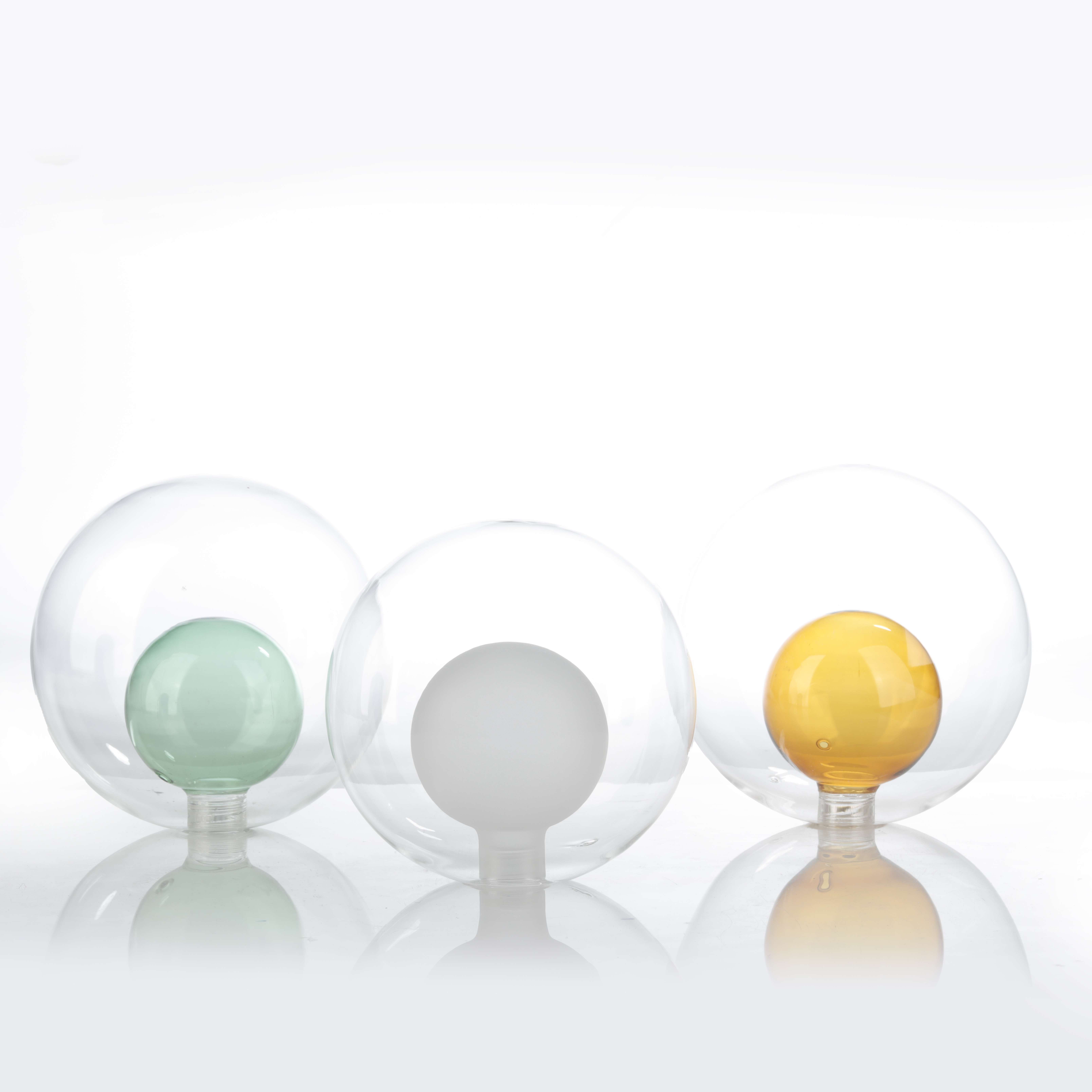Double Wall Glass Ball Production