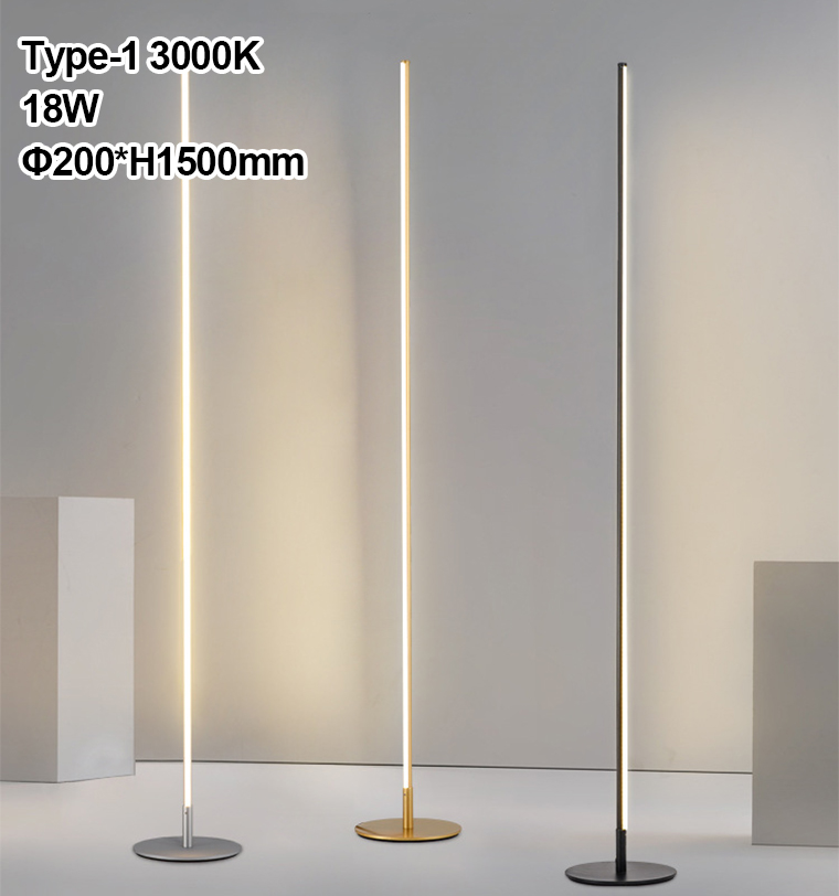 New Design App & Touch Control Remote Home Decor Indoor Stand Smart Light RGB LED Floor Lamp