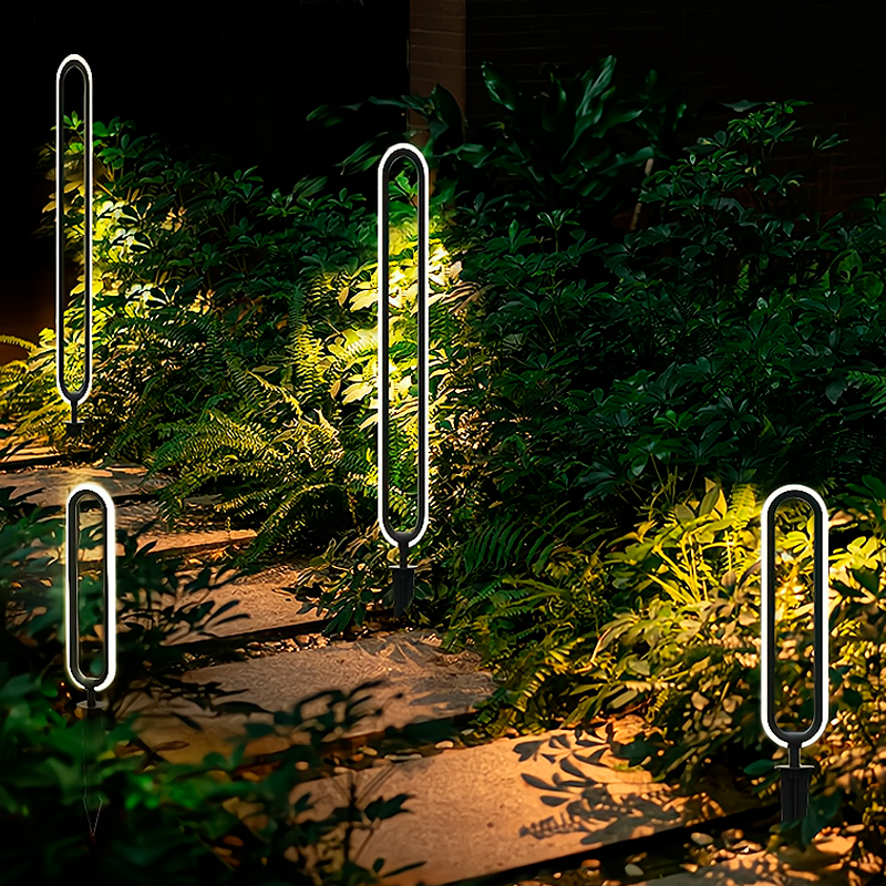 DAWN Garden Lamp Waterproof Modern LED Lawn Light Decoration Outdoor Yard Garden Bollard Light