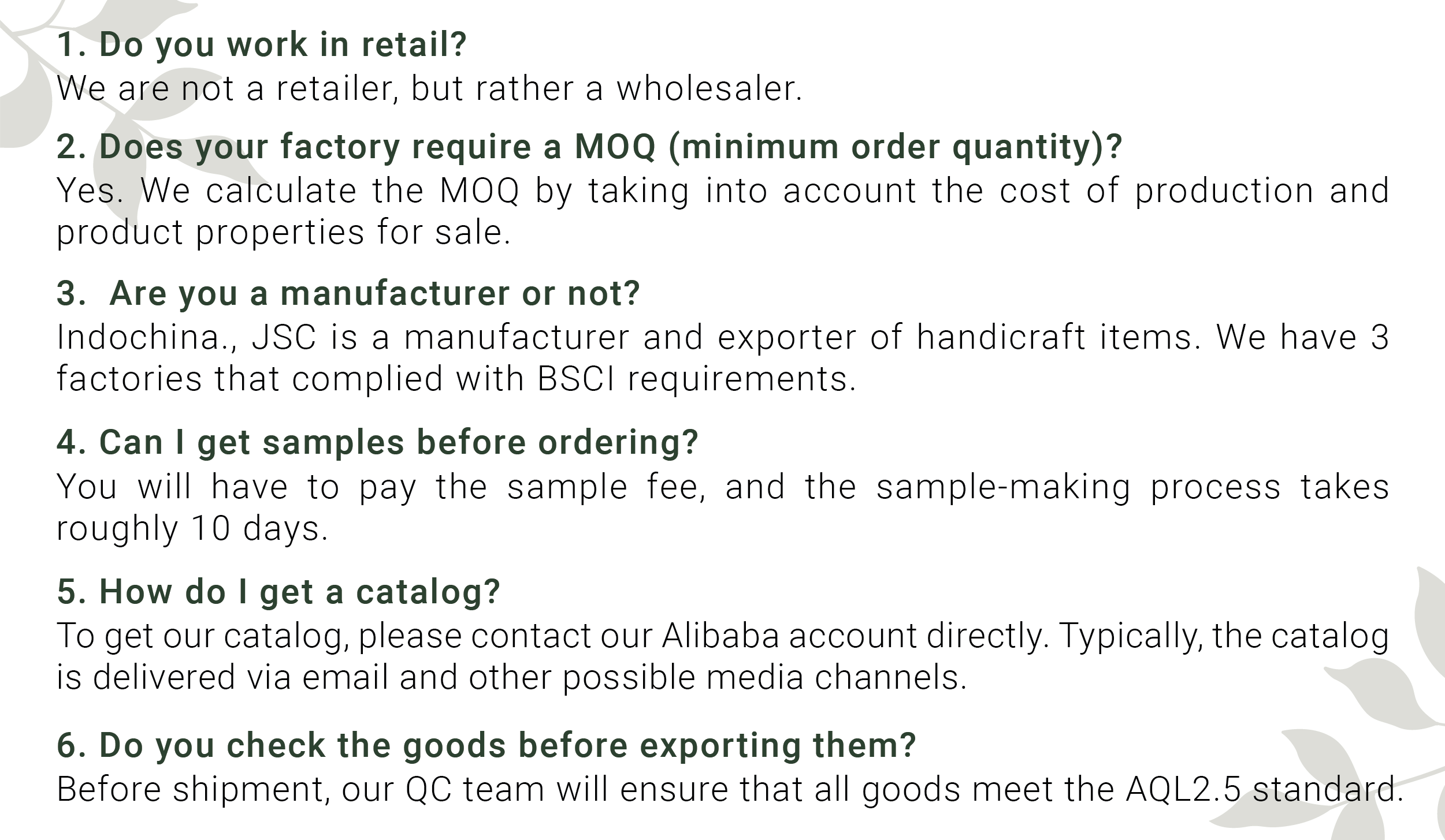 FAQ Header Image