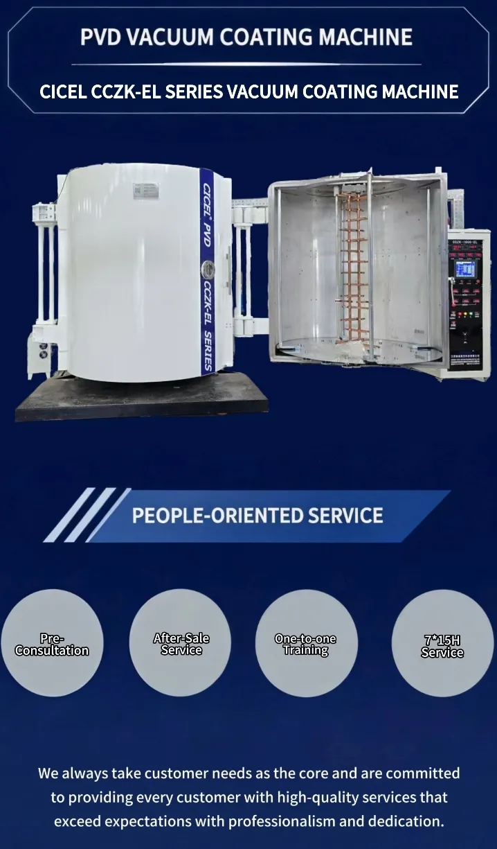 Motor Parts Evaporation Vacuum Metallizing System