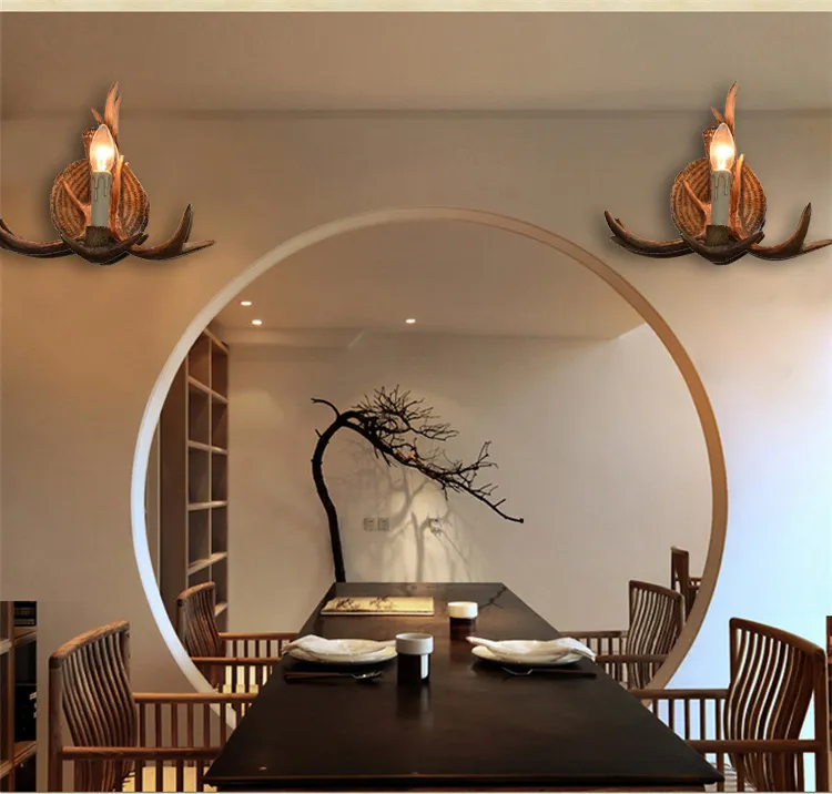Antler Art Wall Lamp (WH-VR-71) Showcase 3