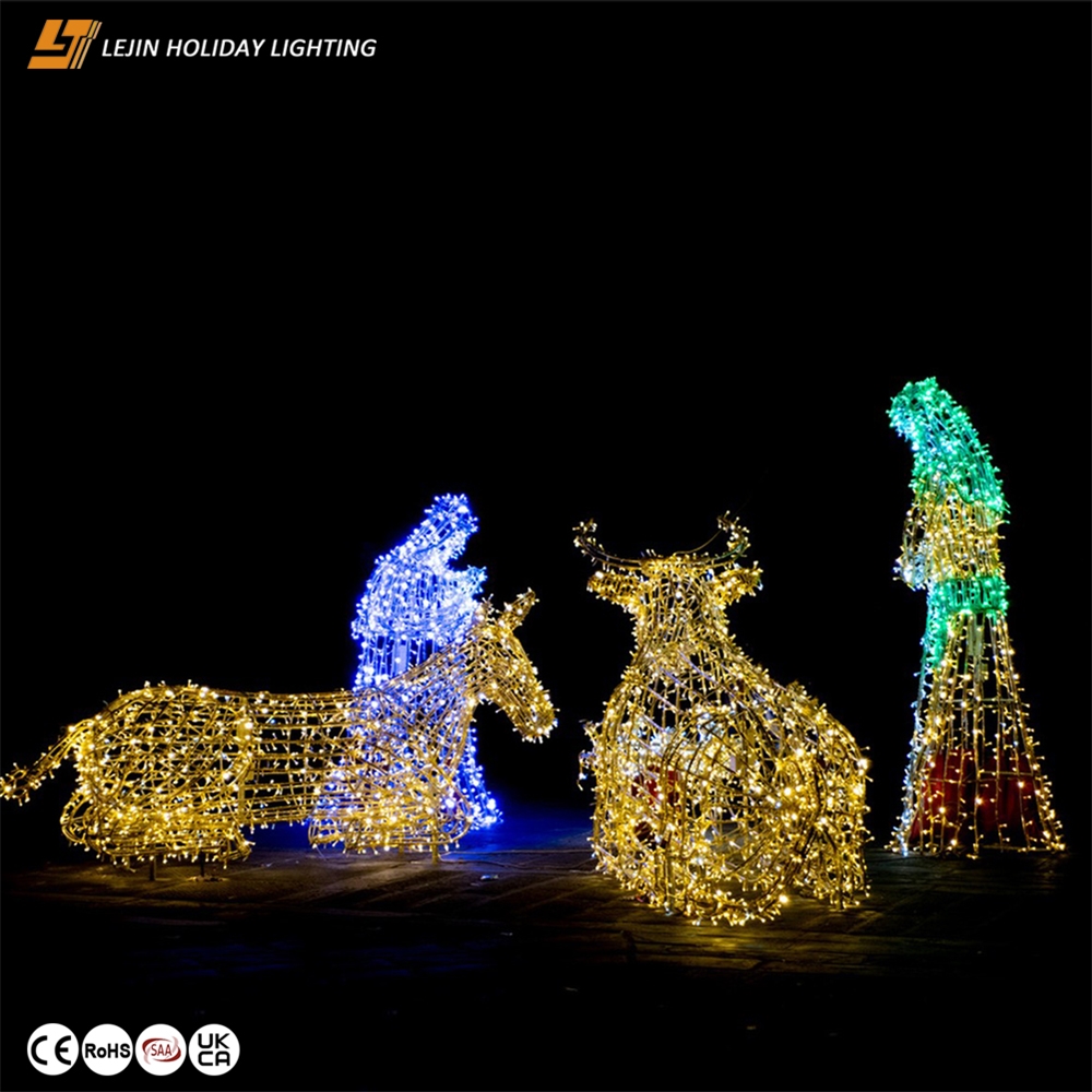 Professional Christmas Decoration Festival Led Motif Light for Outdoor Decoration