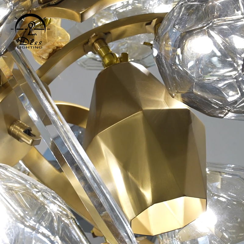 New Design Interior Chandelier Hotel Modern Decorative LED Lamp Indoor Luxury Lighting