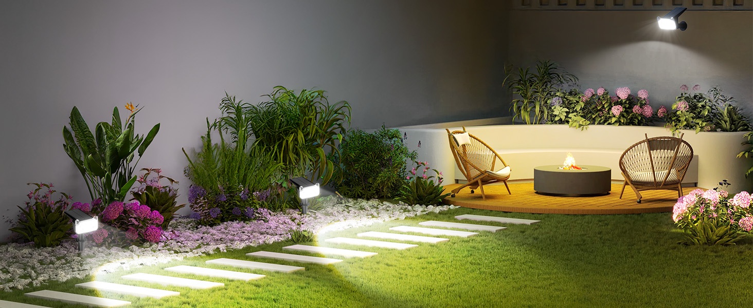 Solar Spot Lights Outdoor Presentation 10