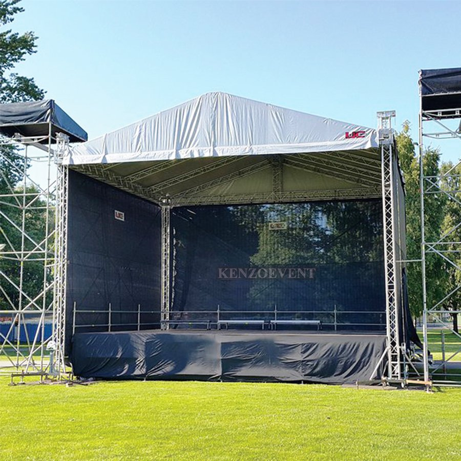Portable Aluminum Truss Decorative Background Concert Truss System