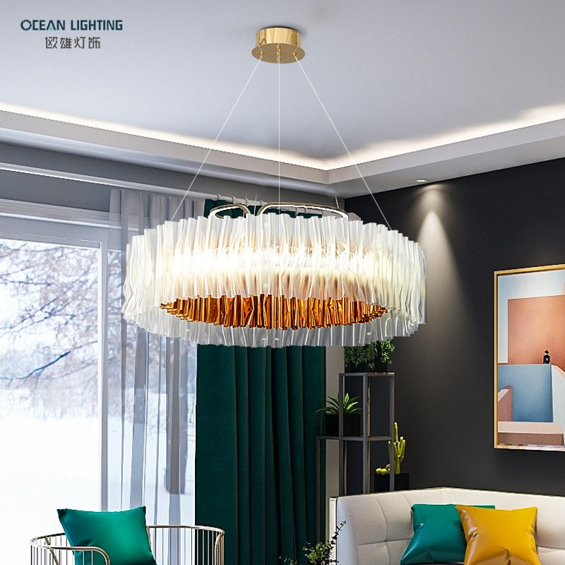 Modern Luxury Nordic Vintage Decorative LED Chandelier for Home Dining Room Kitchen Pendant Light Chandeliers
