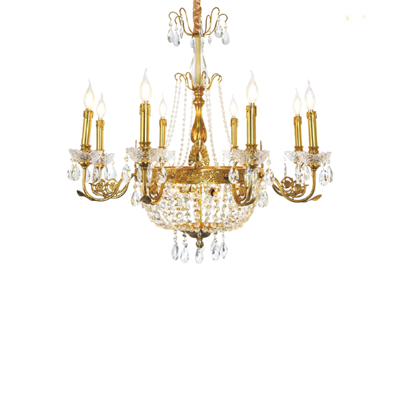 Luxury Modern Adjustable Height LED Pendant Lamp Universal Voltage Customizable Materials Large Size for Restaurants Hotels