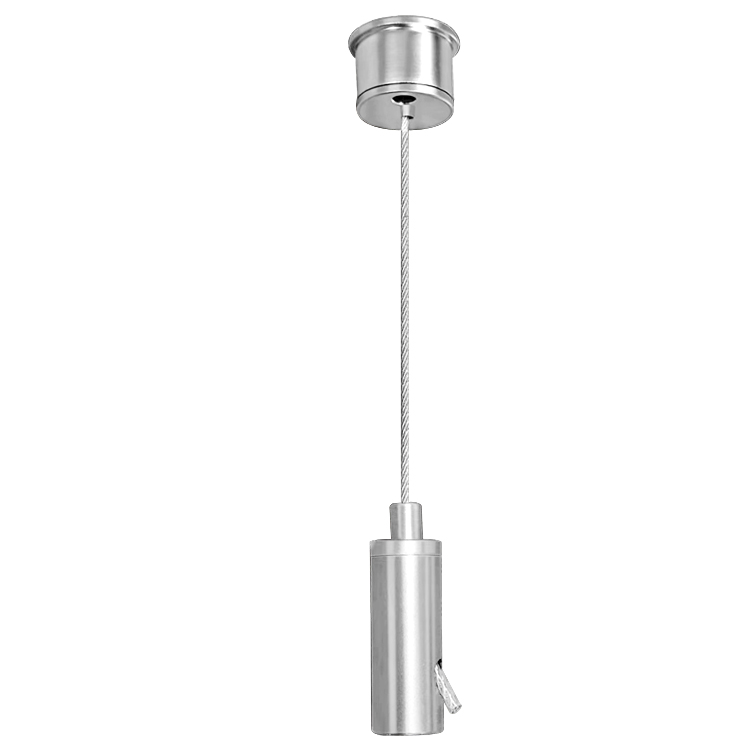 Factory Price Slotted Suspension Lighting Wire Rope Hanging Kits For Strip Light Lamp For Hanging System