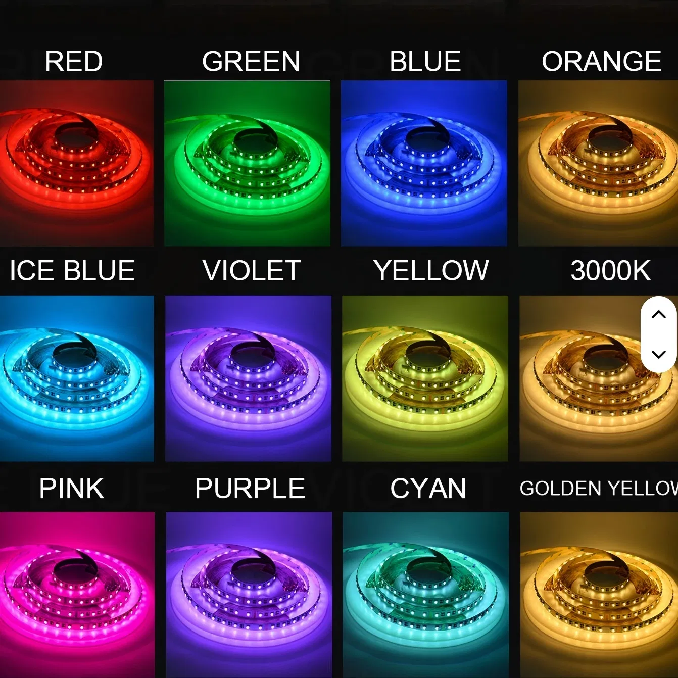 Smart RGB LED Strip Lighting for Bedroom and Living Room