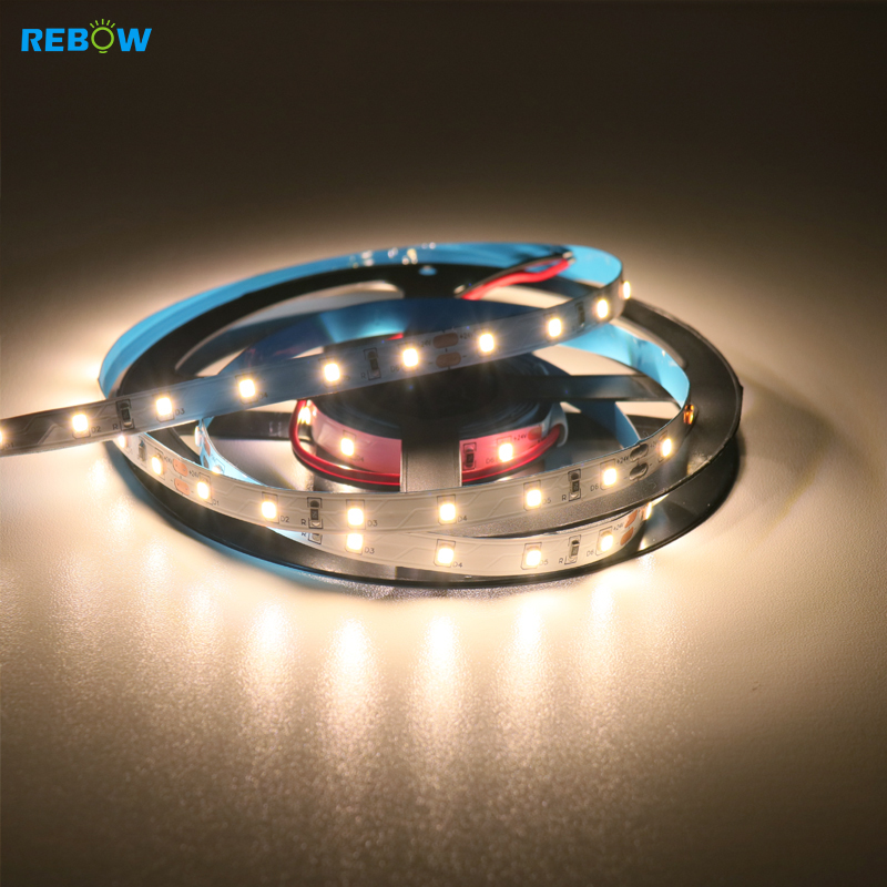 Waterproof 2835 12V 24V 3000K 6000K 80 CRI Neon Smart Led Strip Light Fixture Led Strip for Home Party Decor
