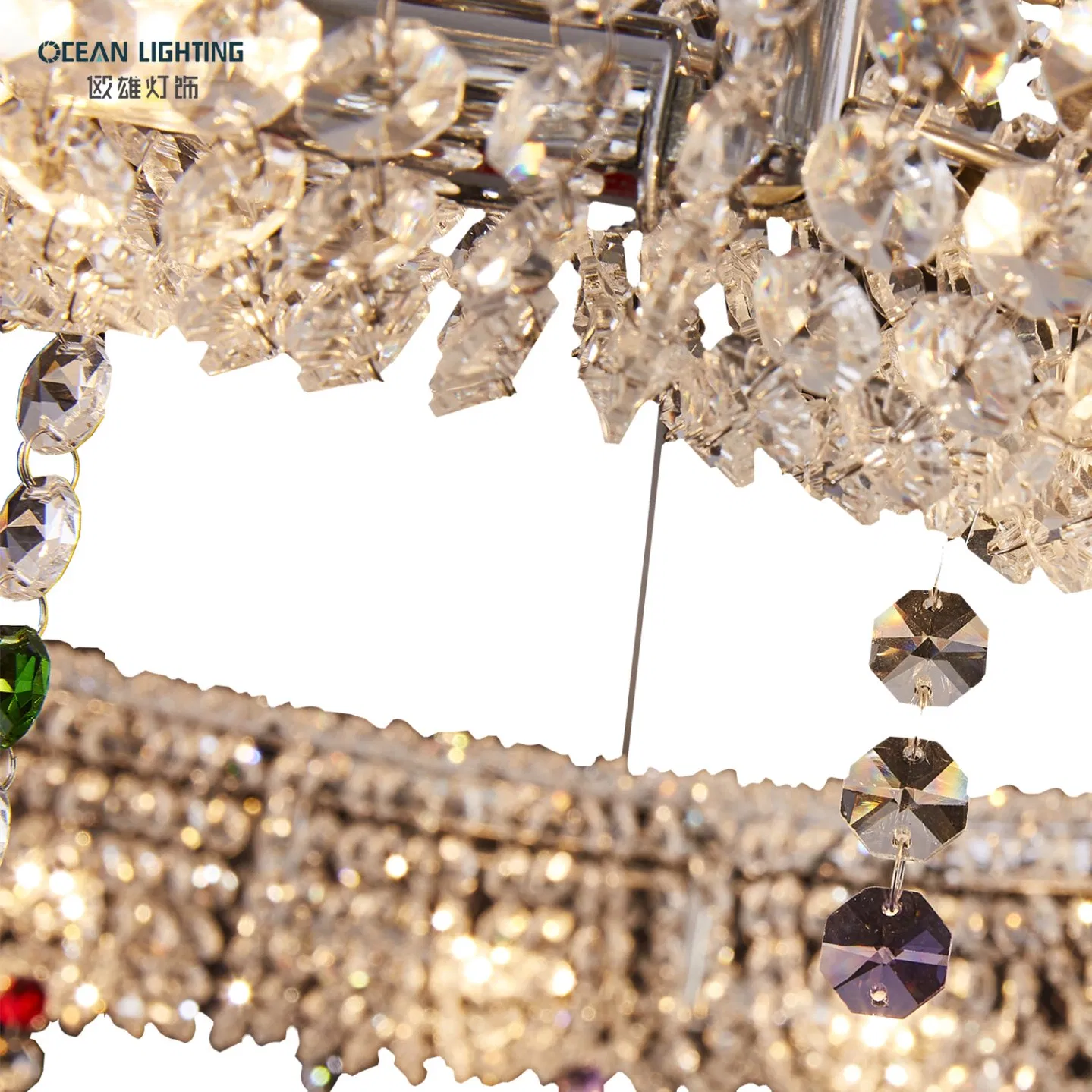 Ocean Lighting Luxury Decorative Indoor Lamps Crystal Lighting