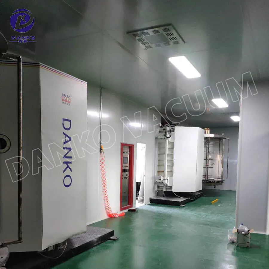 Plastic Cosmetic Bottle Coating Vacuum Evaporation Metallizing System