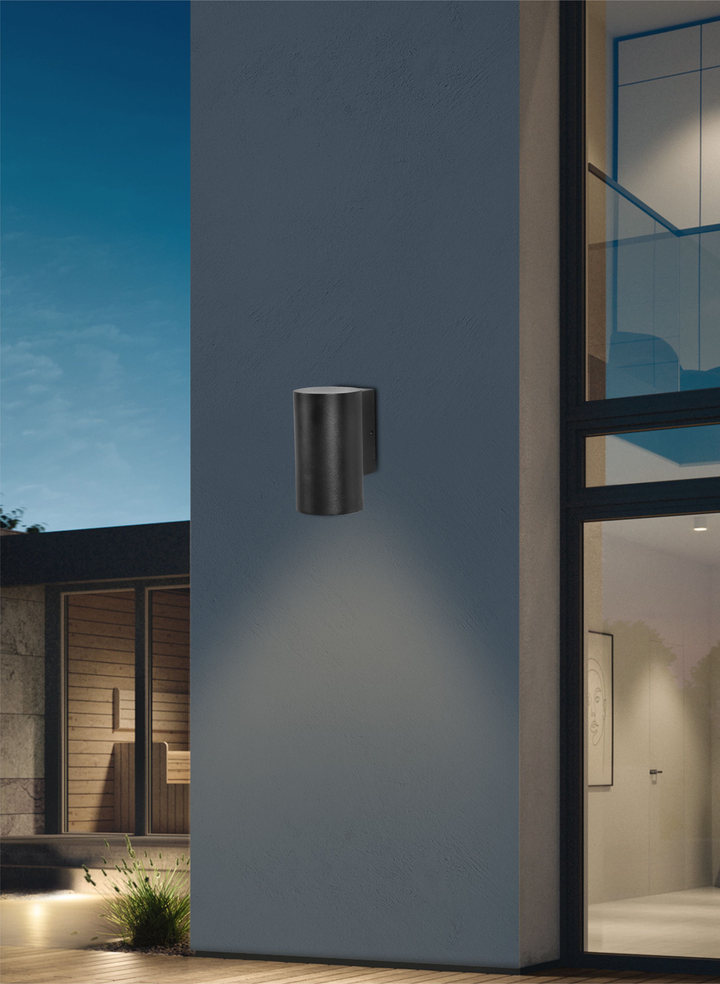 Elegant LED Waterproof Outdoor Wall Light for Garden Decor