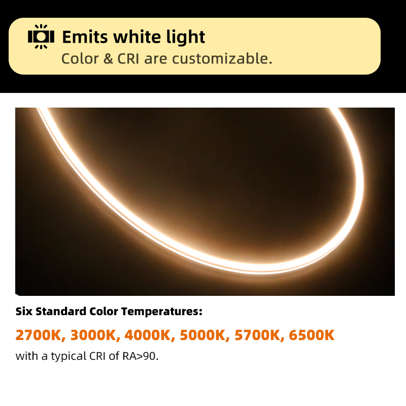 Custom Dc 24v Ip65 Waterproof Flexible Silicone Led Strip Light Neon Lights for Outdoor Park Pathways Flower Beds Green Belts