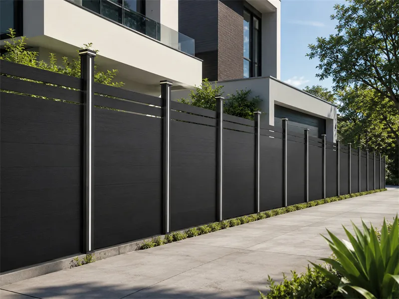 Solar Fence Lighting System for Villa Garden