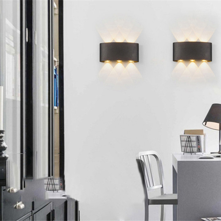Modern Exterior Mounted Outdoor Decoration Lights Indoor Fixtures Ip65 Led Outside Wall Lamp Light for Home