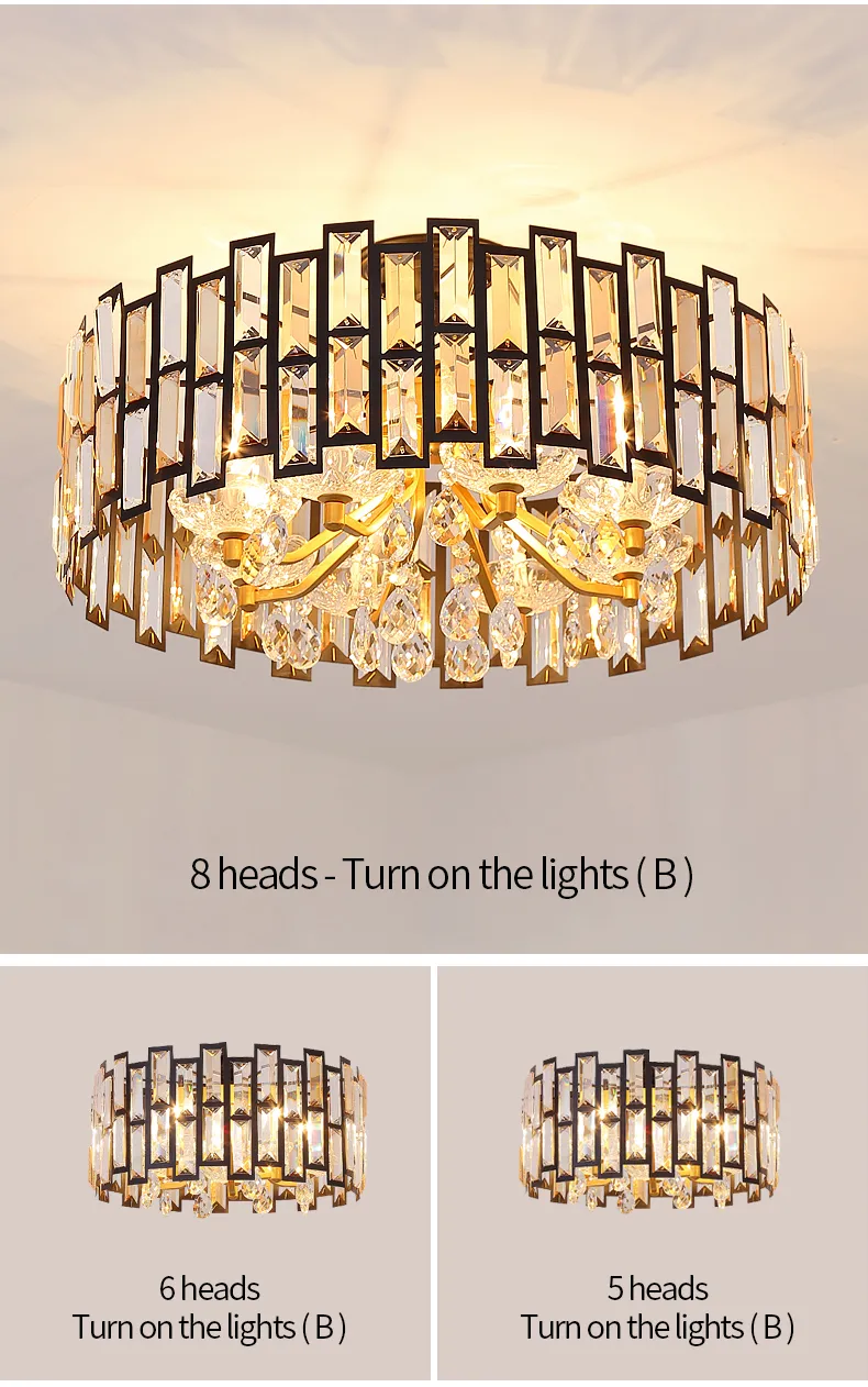 Hotel Villa Home Decorative Lighting Luxury Style Modern Ceiling Light