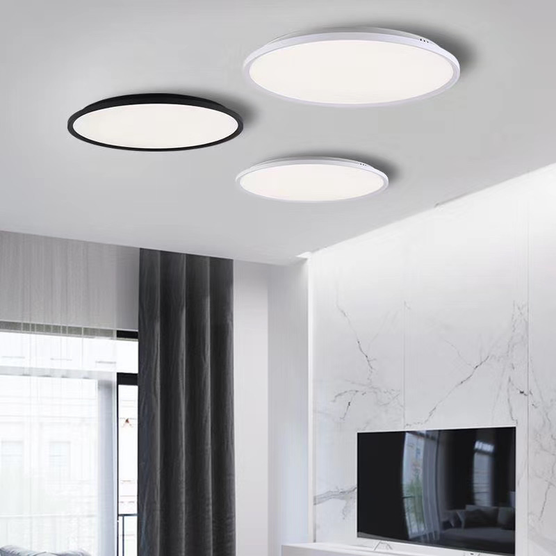 Big Round Super Size 100cm 120cm Surface Mounted Ceiling Panel LED Lighting for Office Home Decorative Hanging