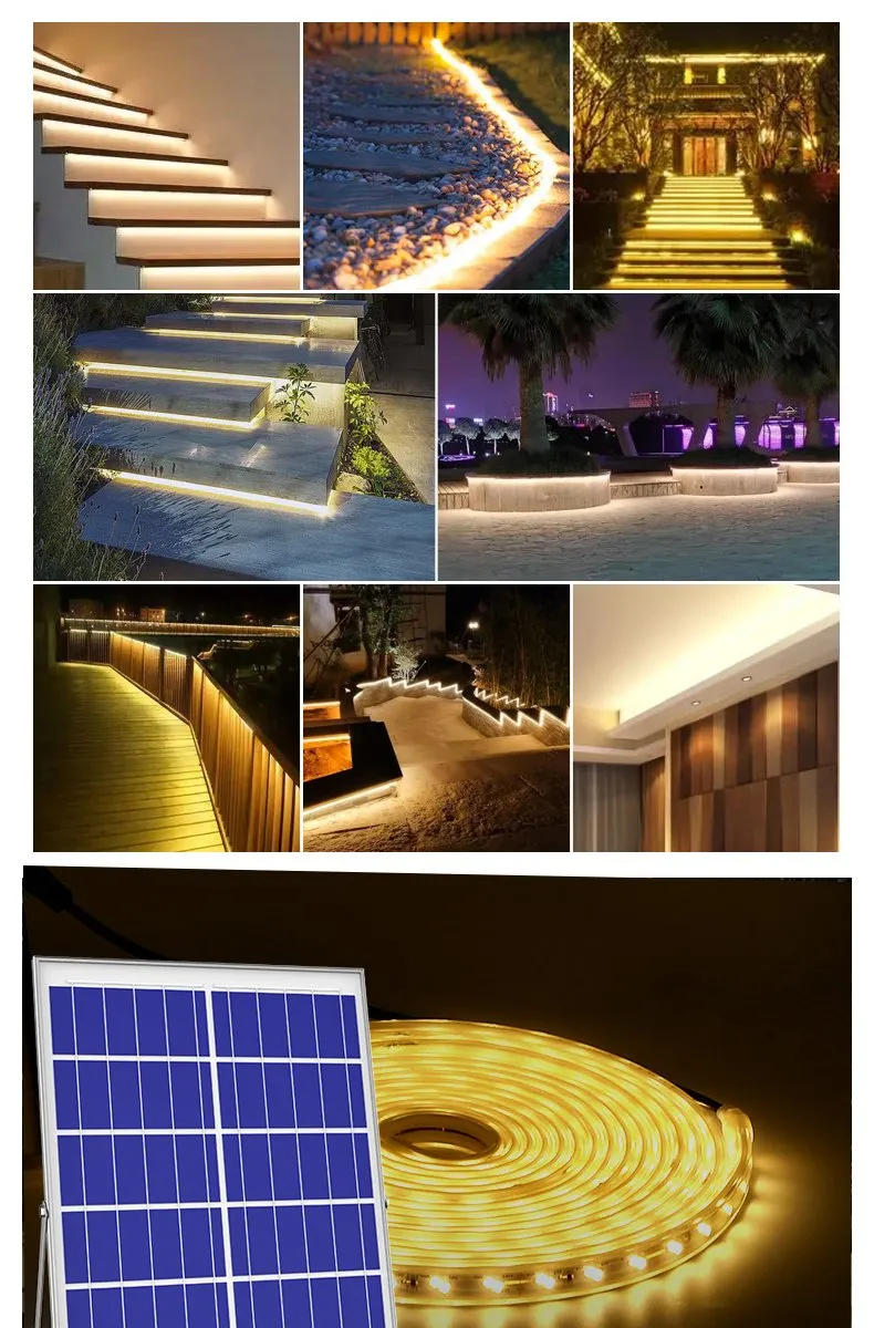 Solar LED Strip Installation Showcase