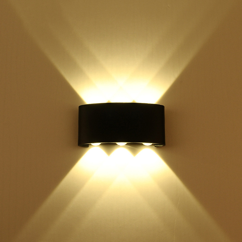 Modern Exterior Mounted Outdoor Decoration Lights Indoor Fixtures Ip65 Led Outside Wall Lamp Light for Home