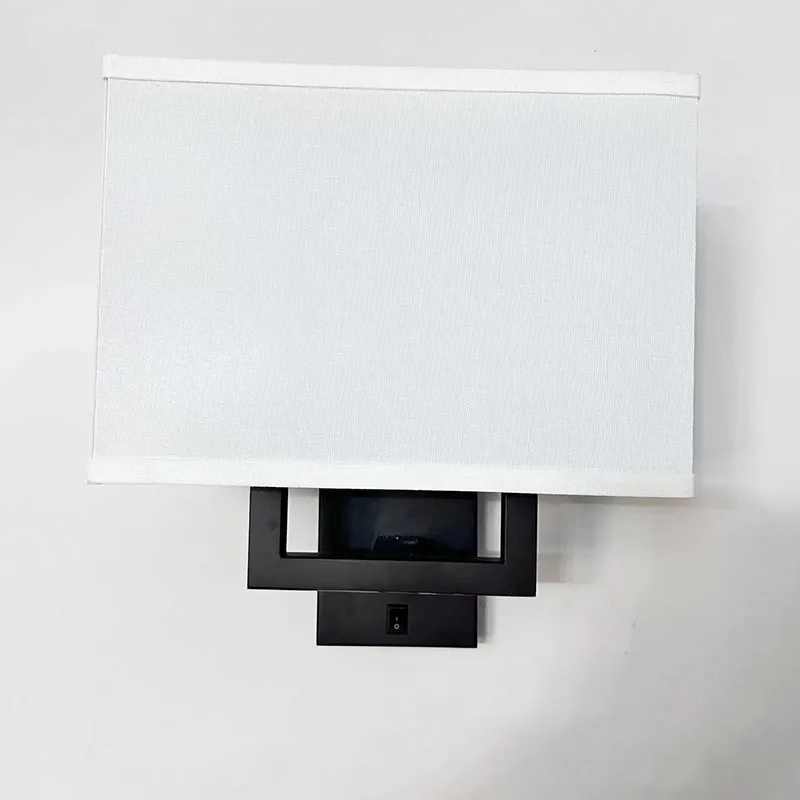 Hospitality Wall Lights Fabric Light Shade Custom Wall Lamp New Design Light 3