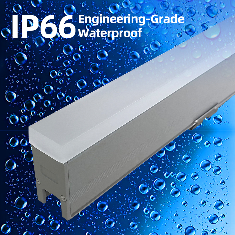 Custom Ip65 Rgb Outdoor Facade Building Linear Architectural Aluminum Led Profile Light Decorative Lighting for Exhibition