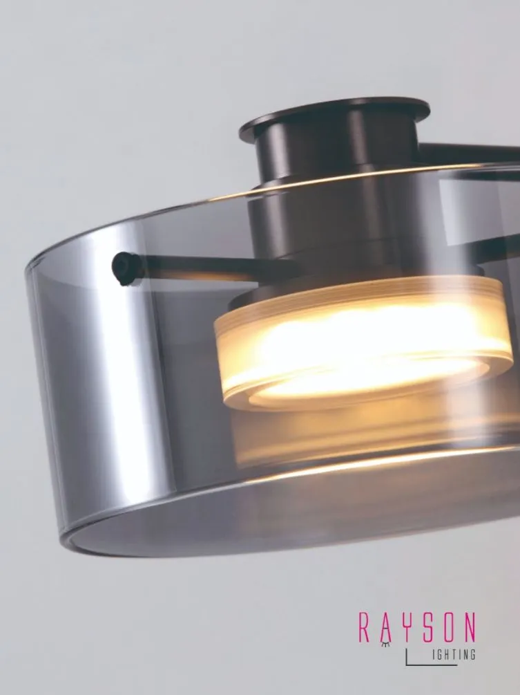 Modern Decorative Glass Wall Lamp Indoor CCT LED Lighting (3125)