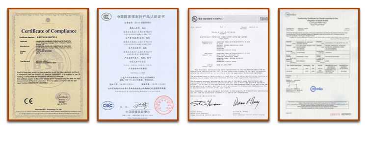 Certificates