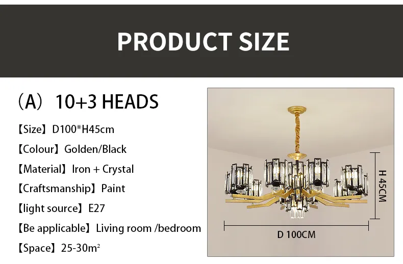 Hotel Villa Home Decorative Lighting Luxury Style Modern Ceiling Light