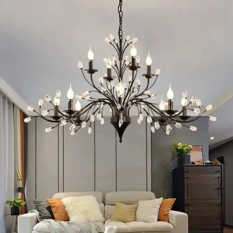 Nordic Creative Lighting Decorative Luxury Gold Pendant Light for Living Room Chandelier