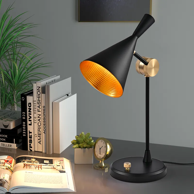 Industrial Study Room Modern Table Lamp